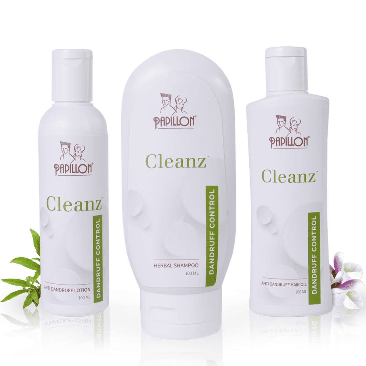 Papillon Cleanz Dandruff Control Kit