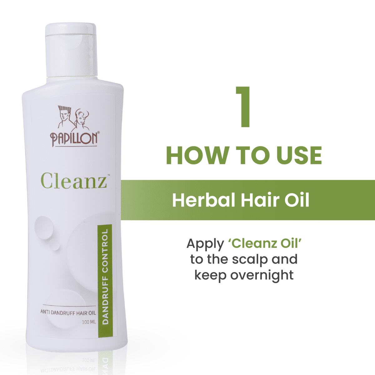 Papillon Cleanz Dandruff Control Kit - Image 3