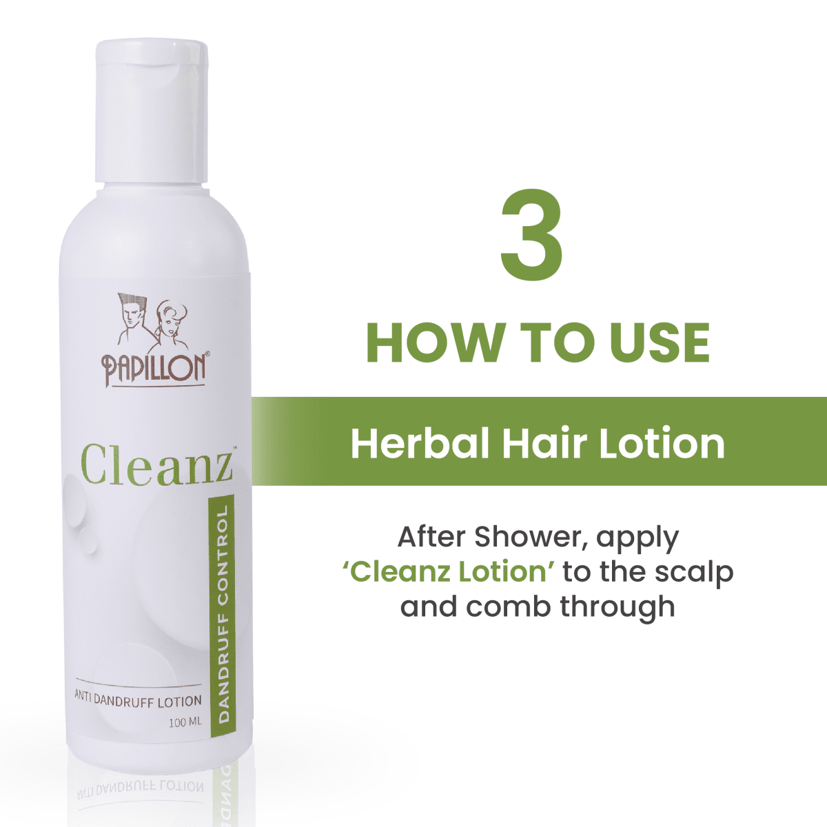 Papillon Cleanz Dandruff Control Kit - Image 5