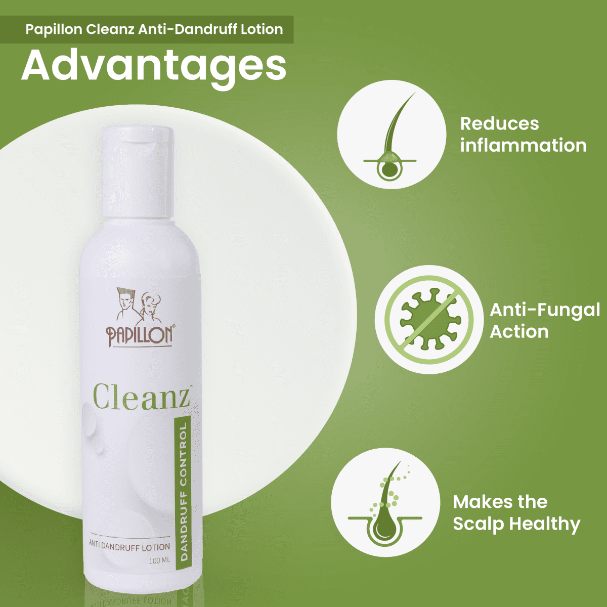 Papillon Cleanz Dandruff Control Kit - Image 8