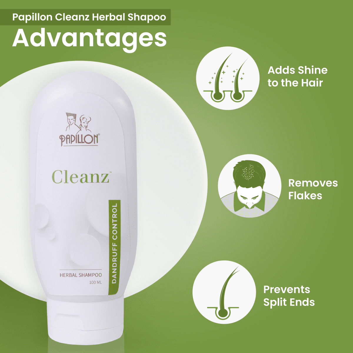 Papillon Cleanz Dandruff Control Kit - Image 7