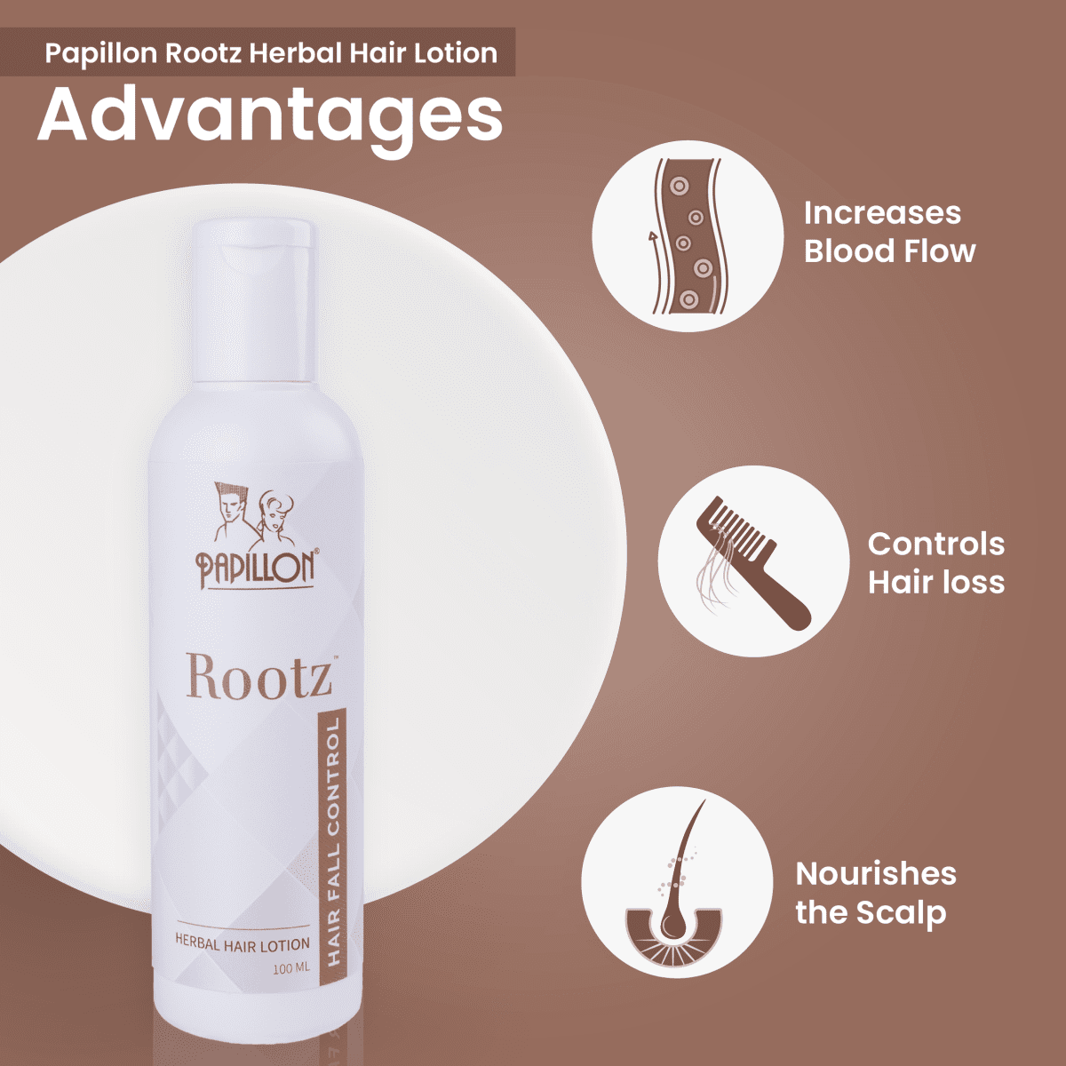 Papillon Rootz Hair fall Control Kit - Image 8