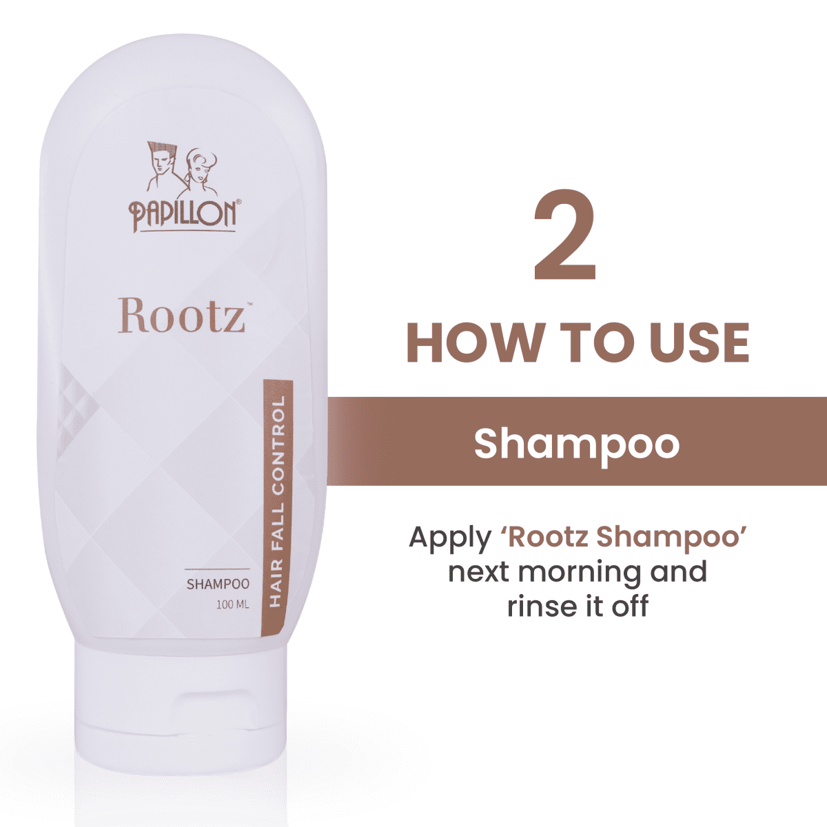 Papillon Rootz Hair fall Control Kit - Image 4