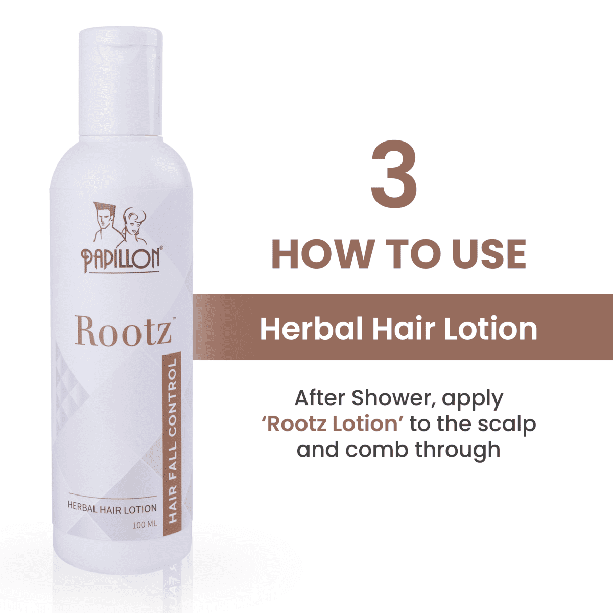 Papillon Rootz Hair fall Control Kit - Image 5