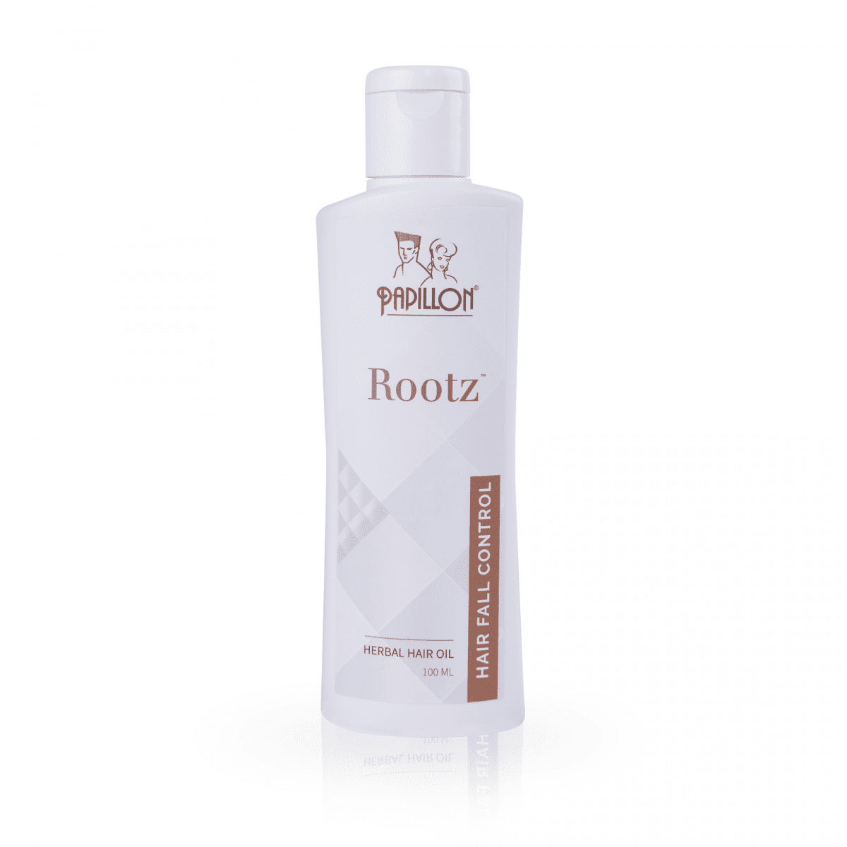 Papillon Rootz Herbal Hair Oil for Hair Fall Control - 100ml