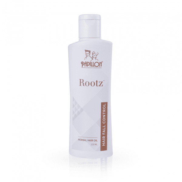 Papillon Rootz Herbal Hair Oil for Hair Fall Control - 100ml
