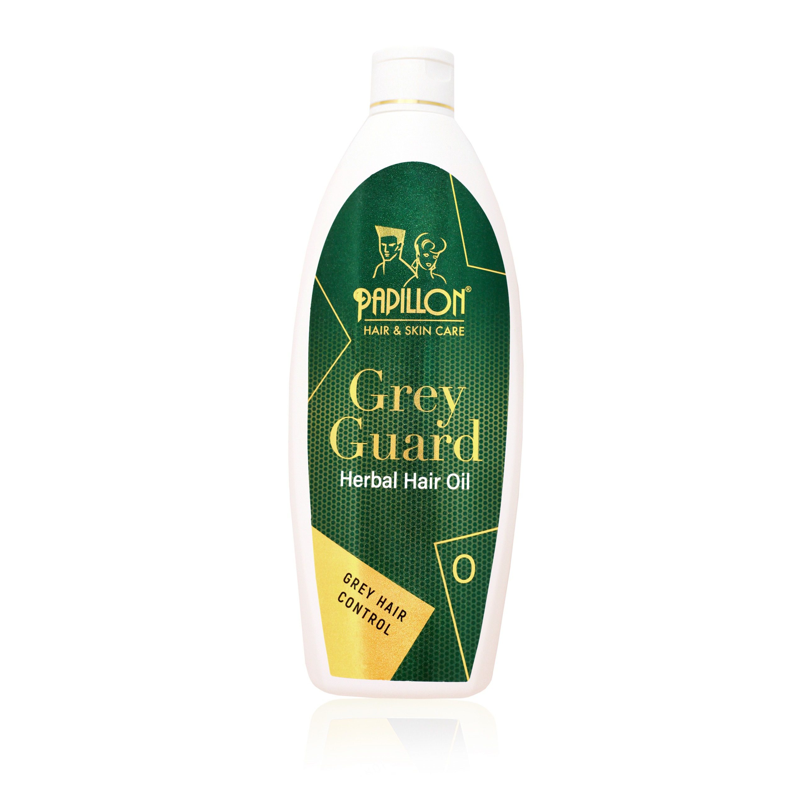 Grey Guard Herbal Hair Oil - Large - Papillon Hair World Grey Guard Herbal Hair Oil - Large - Papillon Hair World