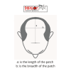 PHW Los Angeles Hair Patch for Men (Remy Hair) - 100% Human Hair System / Mens Wig - Image 2