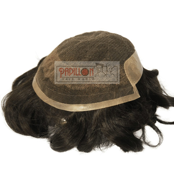 PHW Octagon Mens Patch (Remy Hair) -  100% Human Hair System / Mens Wig