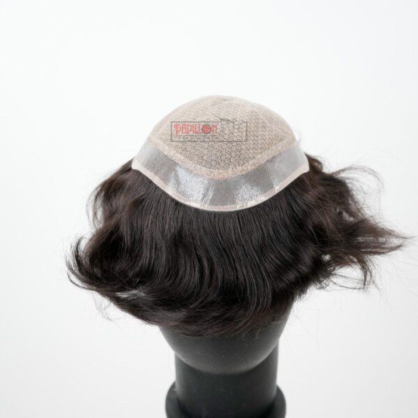 PHW Ultra Hair Patch for Men (Remy Hair) - 100% Human Hair System / Mens Wig